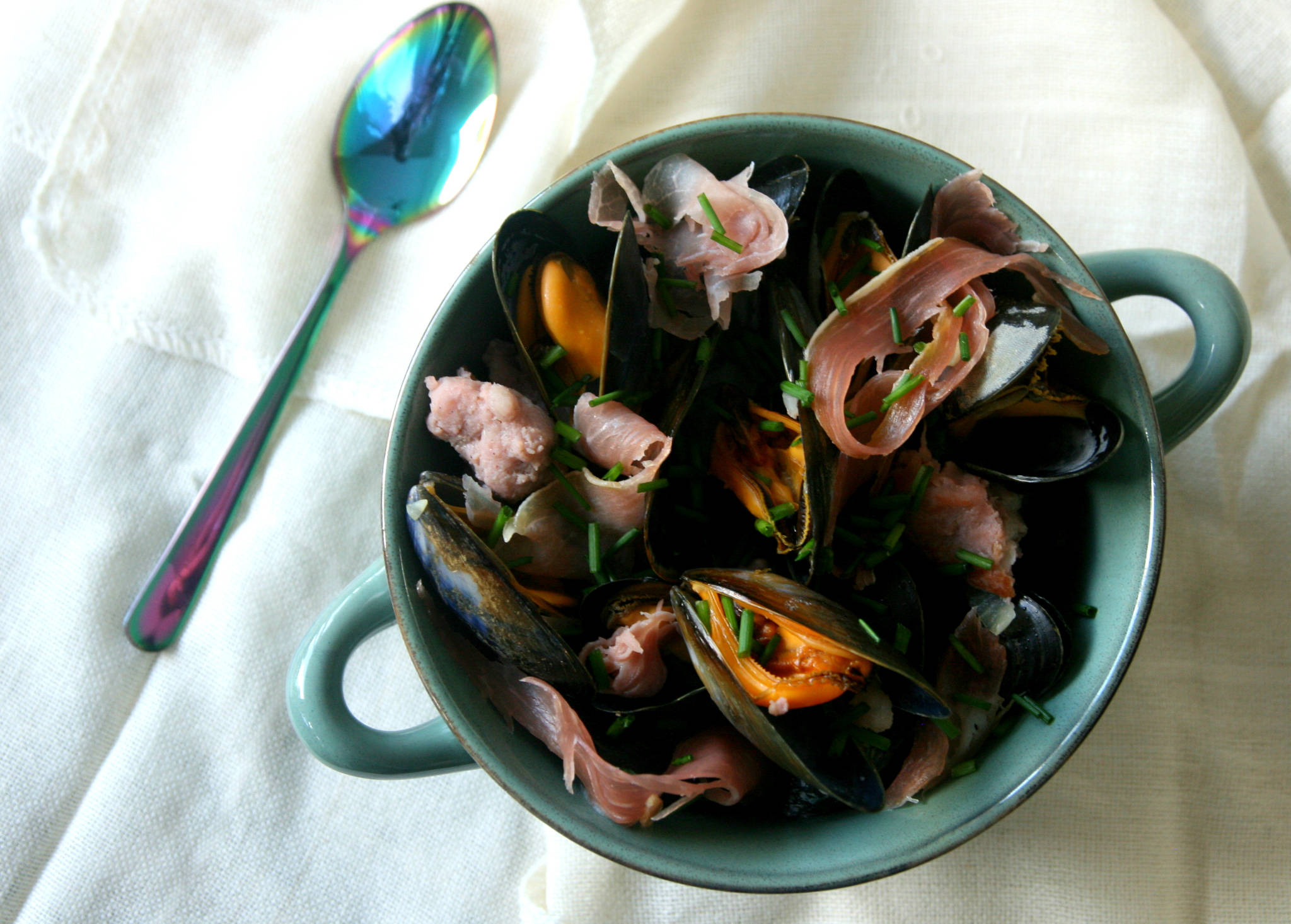 Moules façon Hortense, L de La Louvière blanc 2020