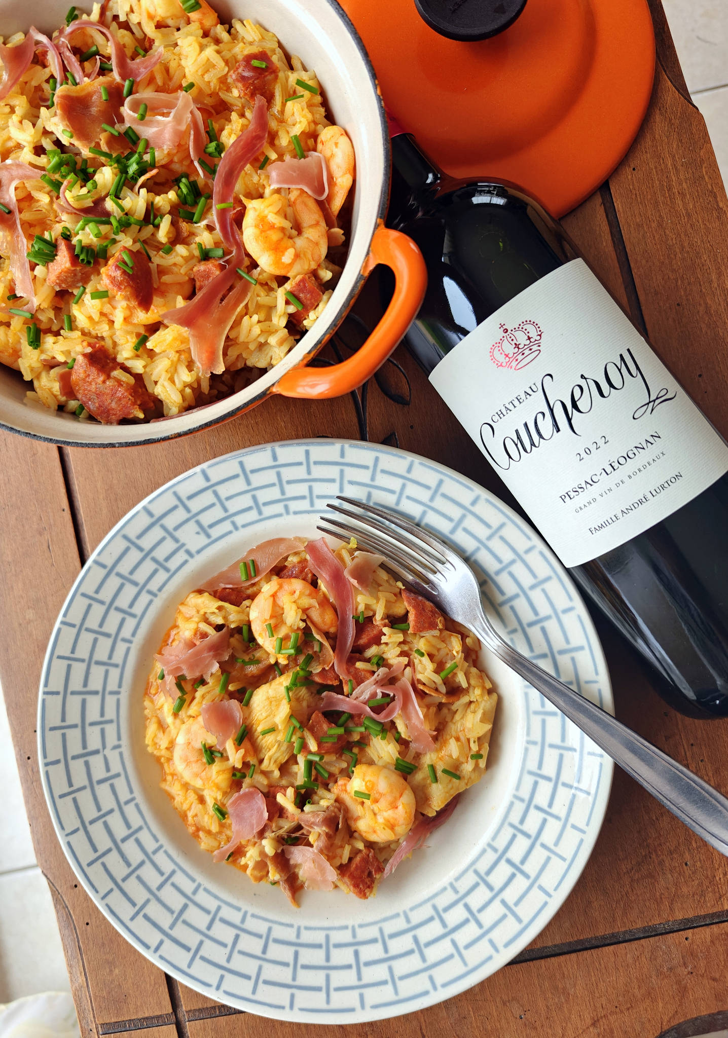 Jambalaya, Château Coucheroy rouge 2022