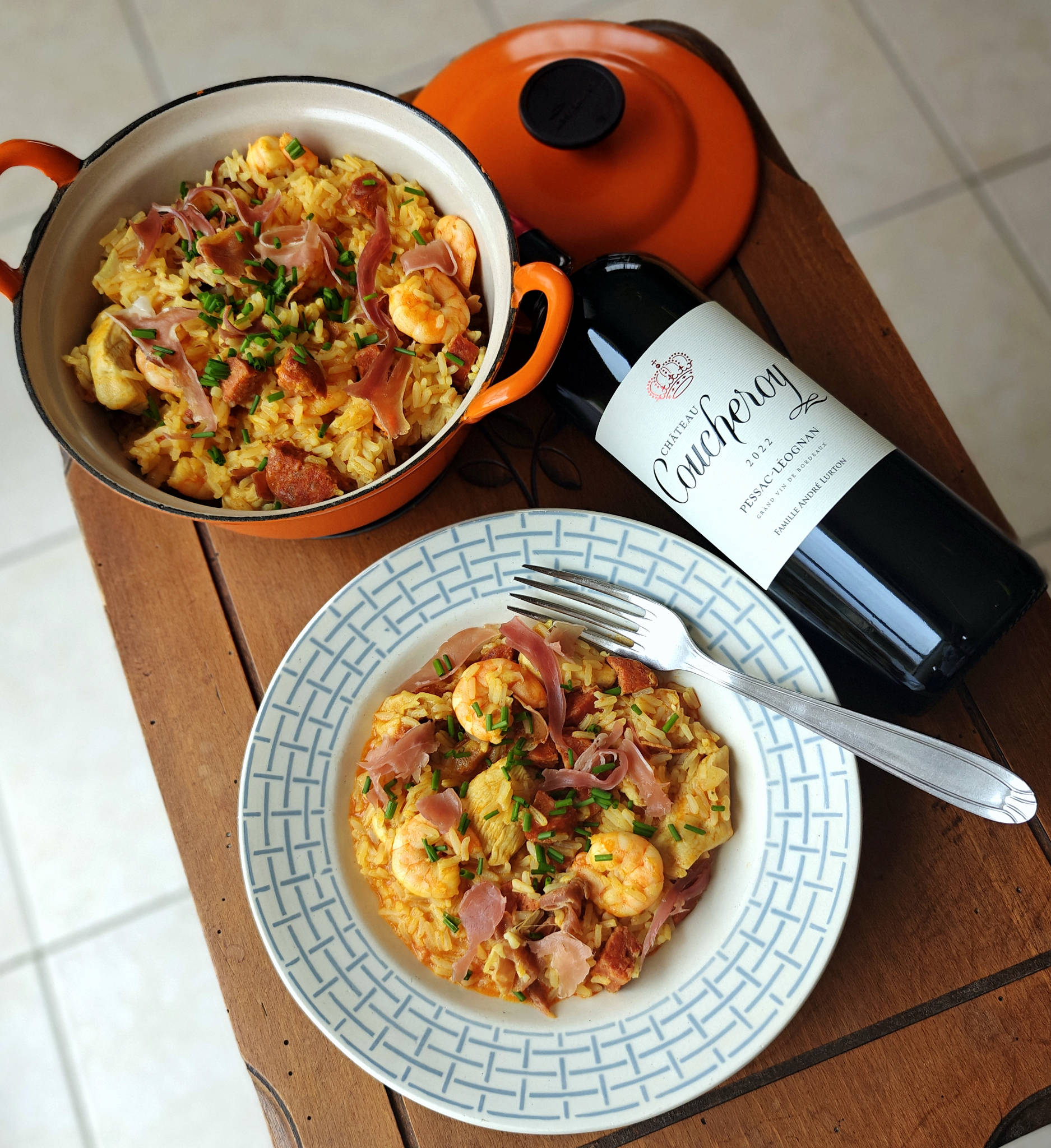 Jambalaya, Château Coucheroy rouge 2022