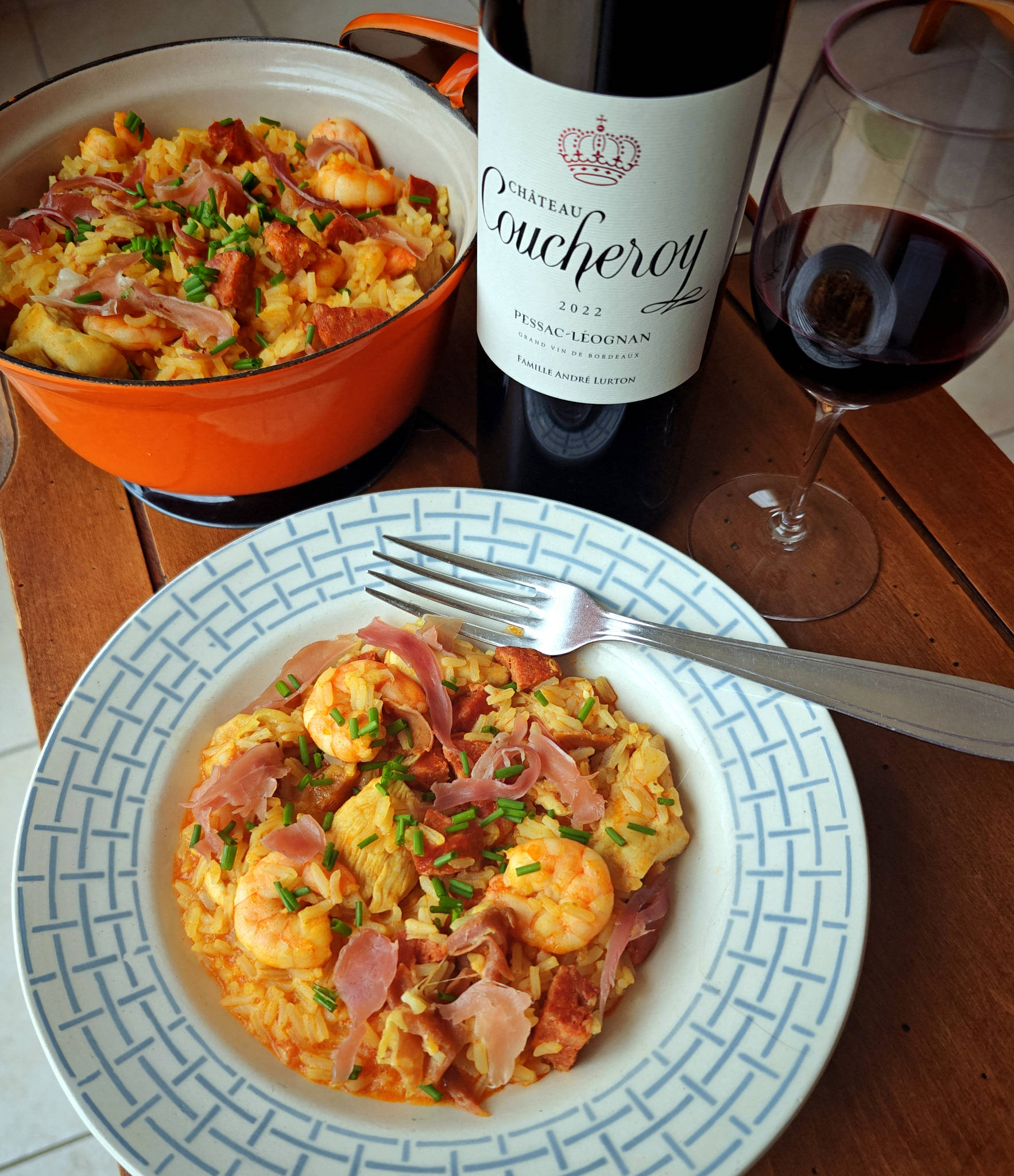 Jambalaya, Château Coucheroy rouge 2022